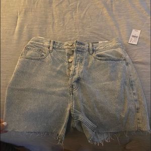 High Waisted 90s Girlfriend Denim shorts